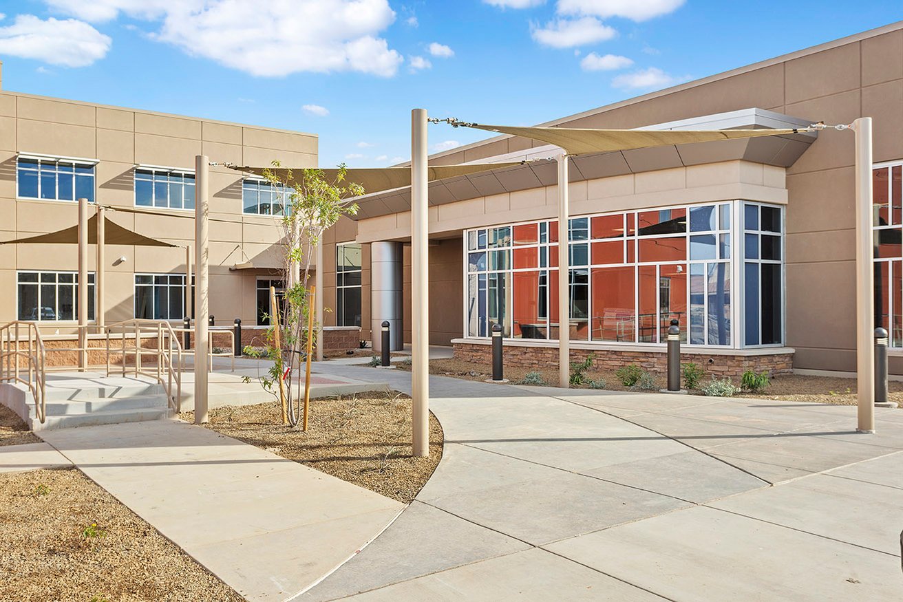 Dignity Health East Valley Rehabilitation Hospital-AZ-Shade-Shade Sails