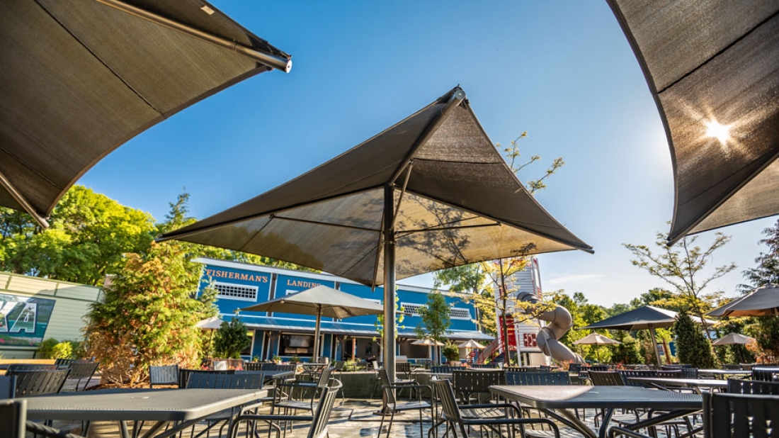 Henry Doorly Zoo-NB-Shade-20 Ft Square Single Post Umbrella-View09