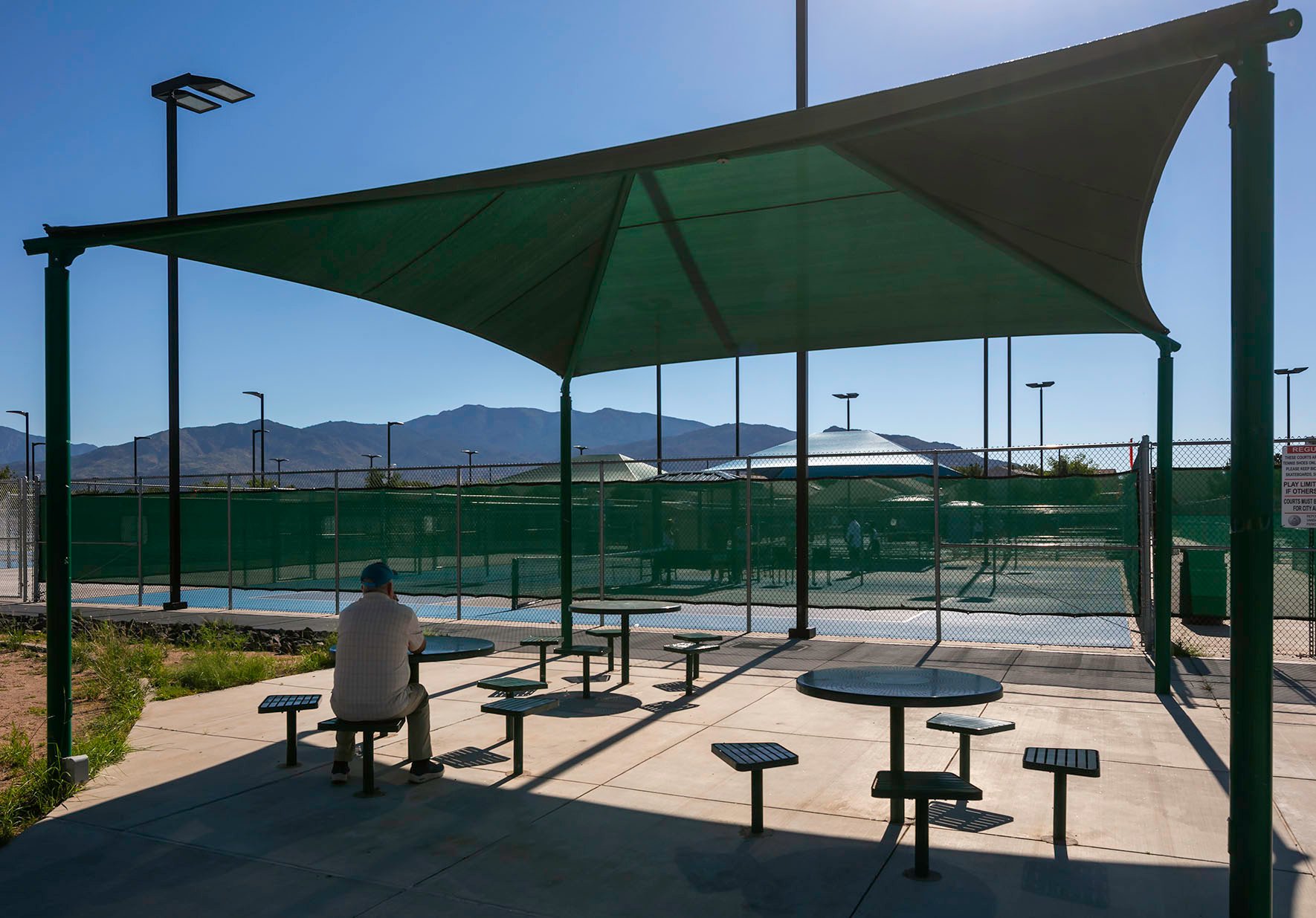 Manzano Mesa Pickleball Park-NM-Shade and Shelter-Square Hip Shade-07-Web