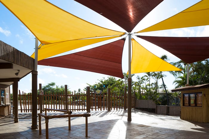 Sea Life Park-HI-Multiple Shade Sails-View 21-Web
