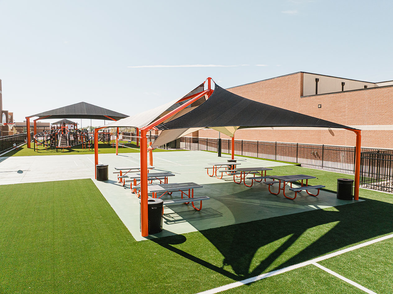 Wink-Loving Elementary Upgrades with a Shaded Playground