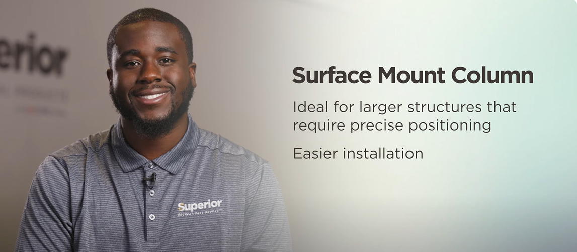 Differences Between an Embedded Column and a Surface Mount Column for Commercial Shade Structures