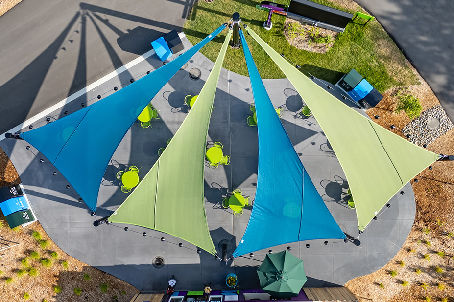 Shade Structures Enhance Comfort and Style at Detroit Zoo's Erb Discovery Trails