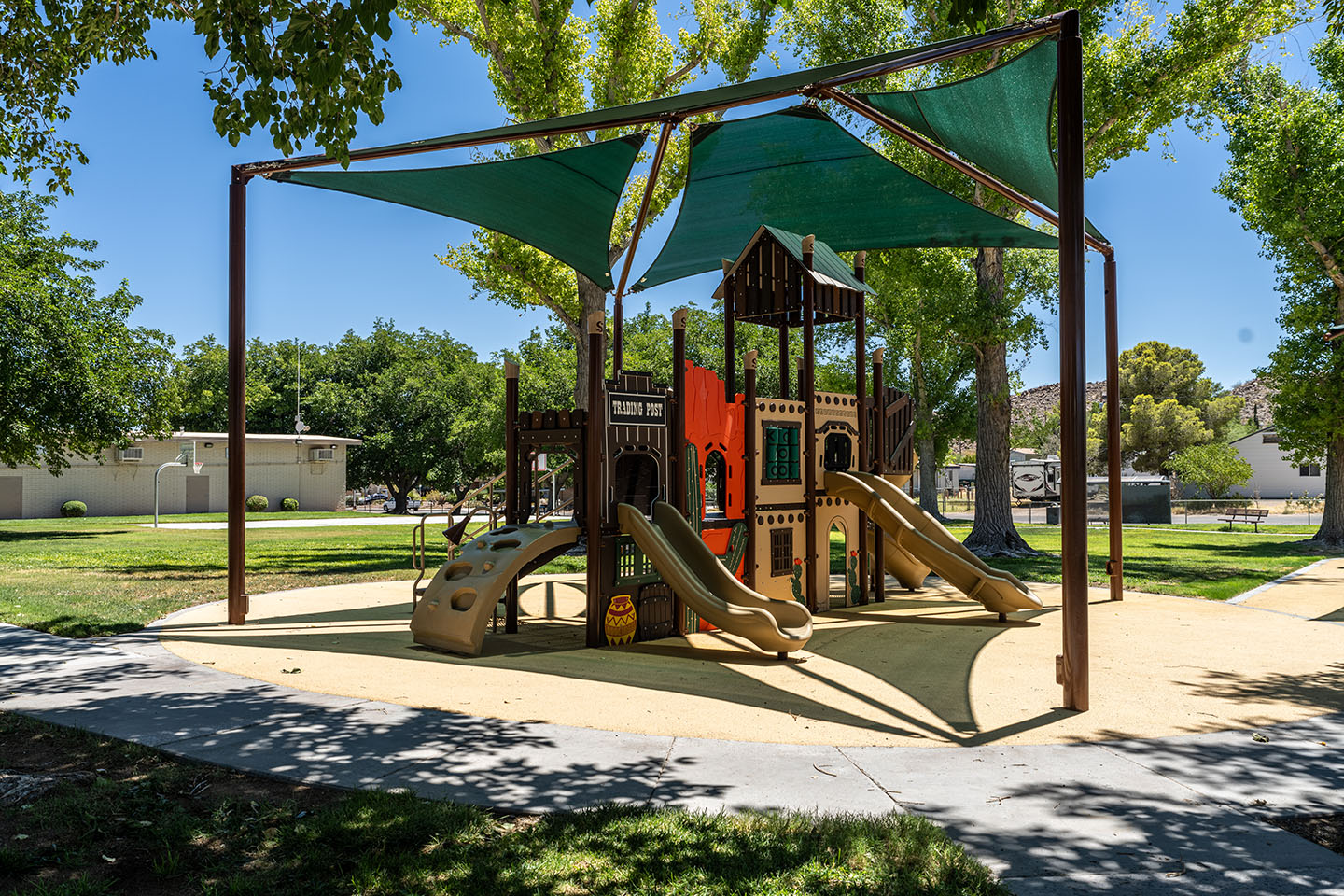Shading a Western Playground Where Community Meets the Desert